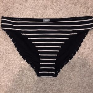 Striped Aerie Bikini Bottoms